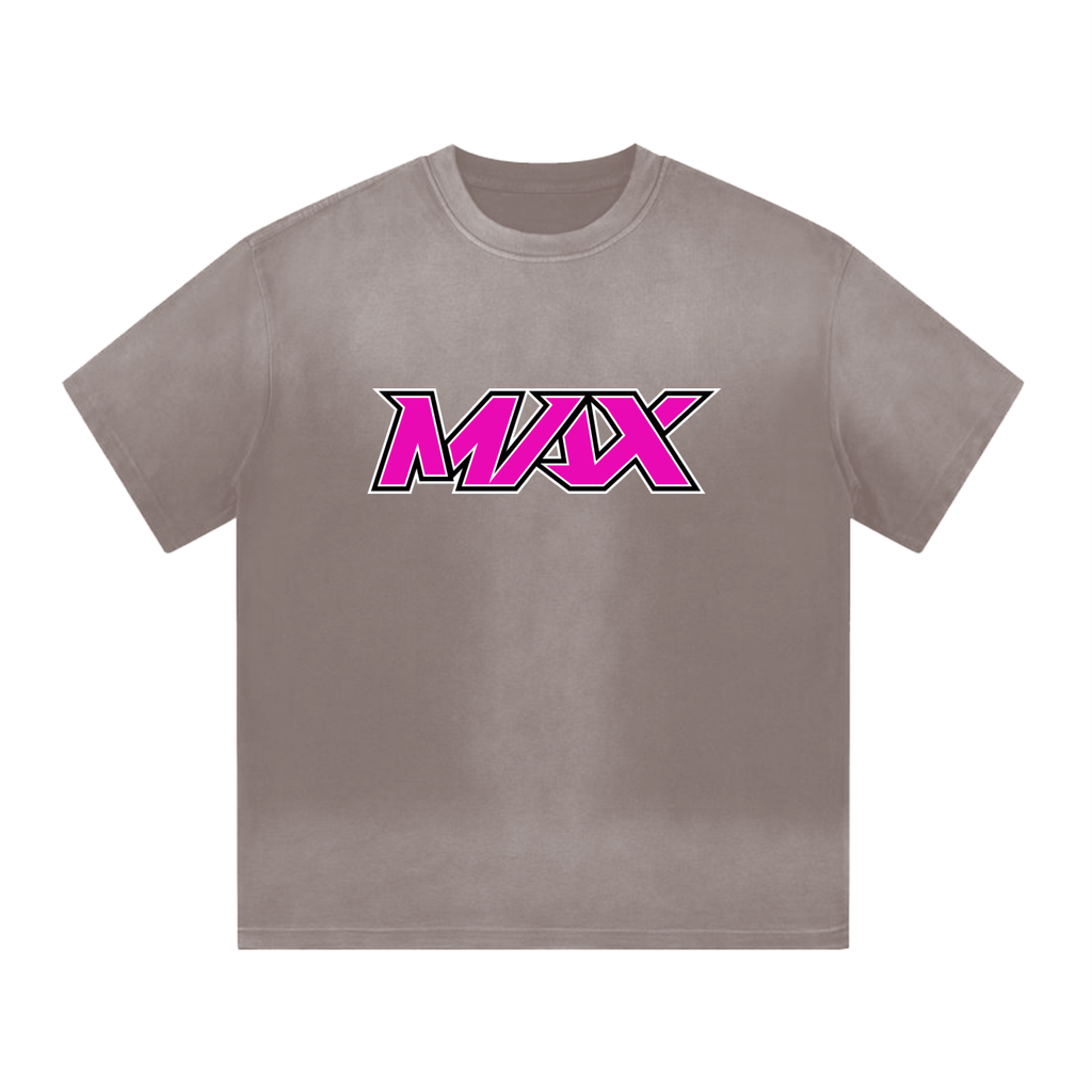 “I” Shape Gradient Washed T-Shirt