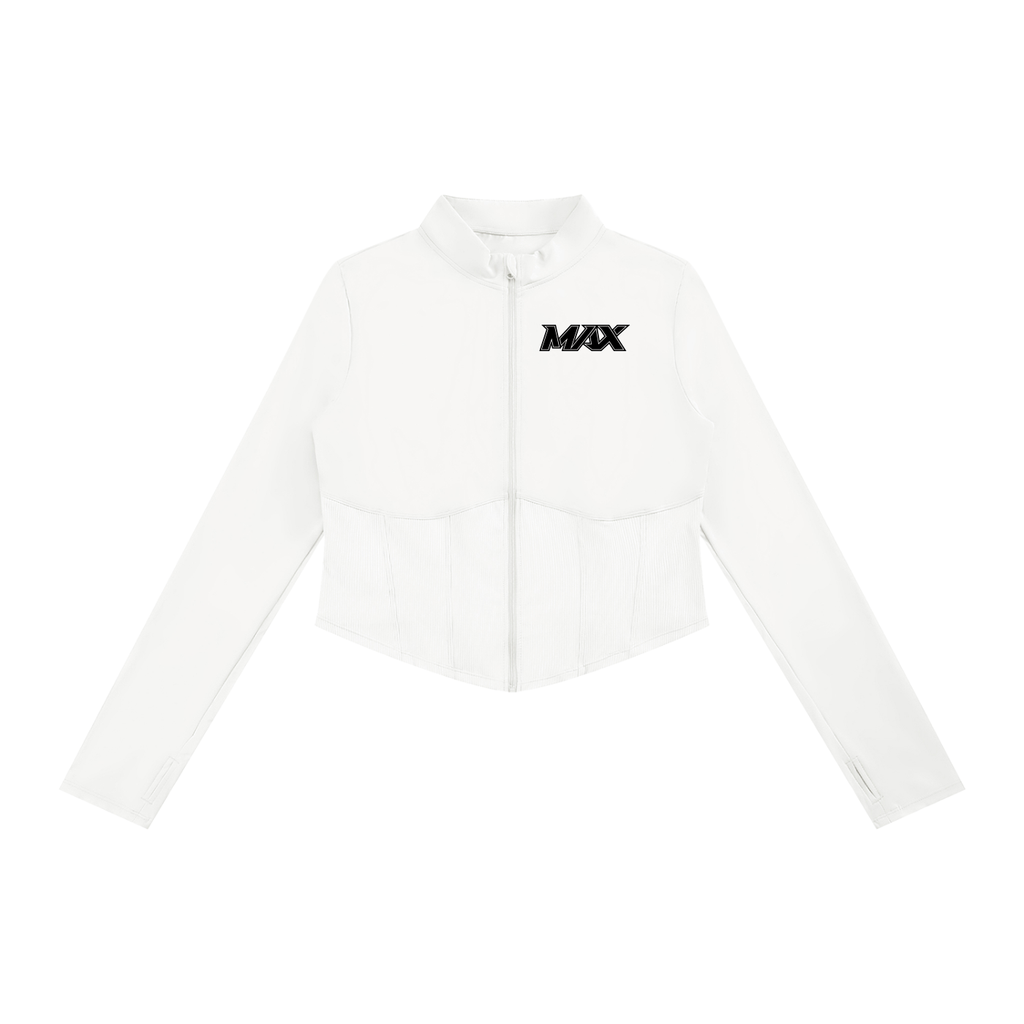 Women's Slim Fit Full-Zip Yoga Jacket