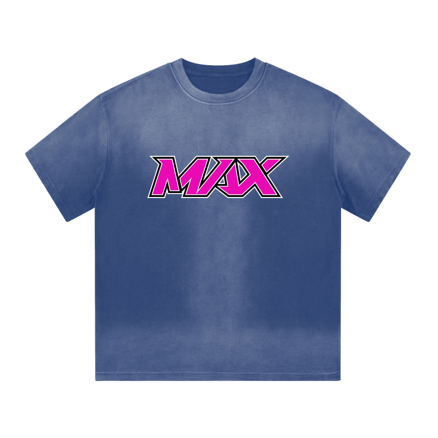 “I” Shape Gradient Washed T-Shirt