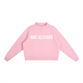 Essential Fleece Mock-Neck Crew Sweatshirt