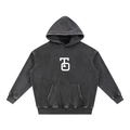 TO Snow Wash Fleece Oversize Hoodie
