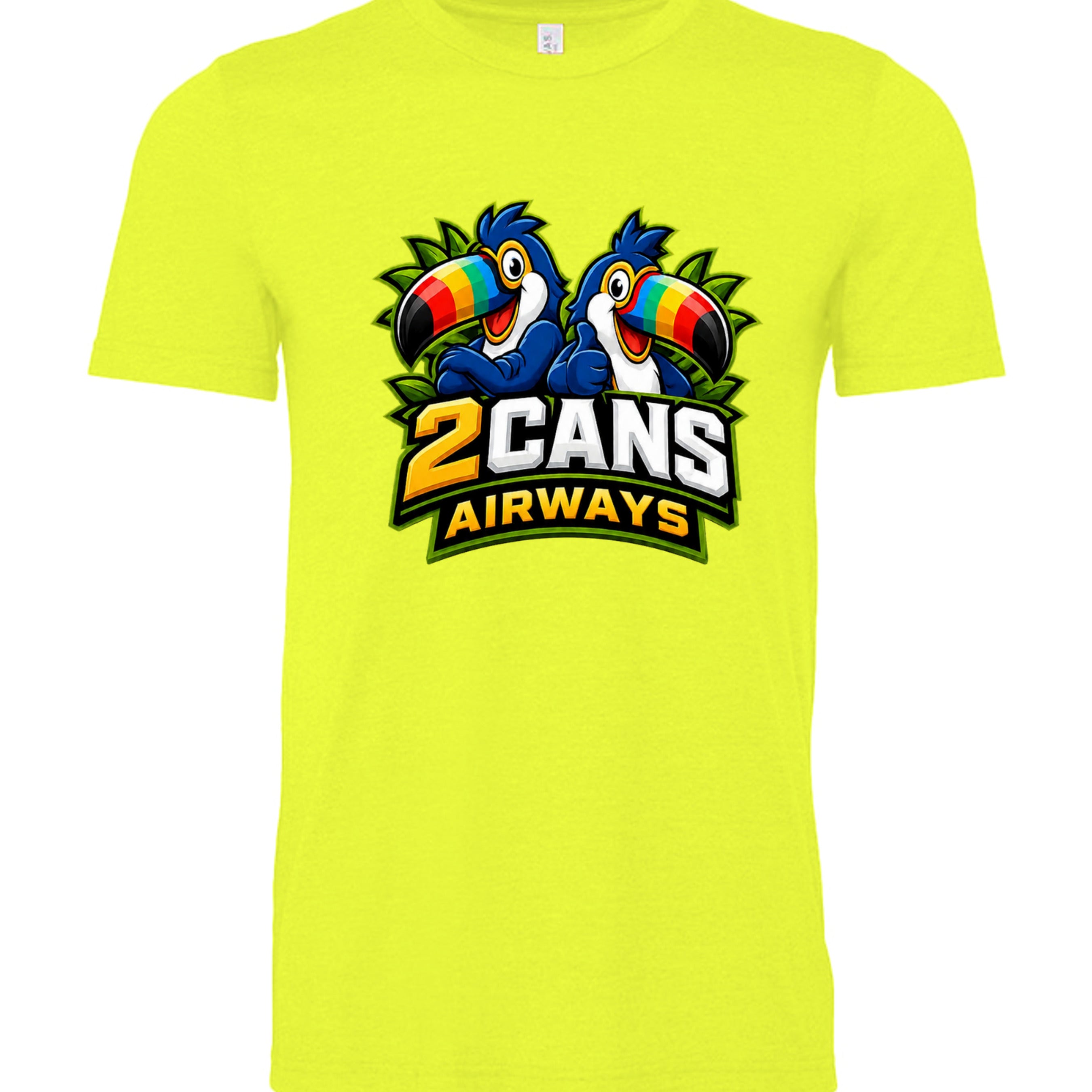 Neon Yellow - 3001CVC - FRONT